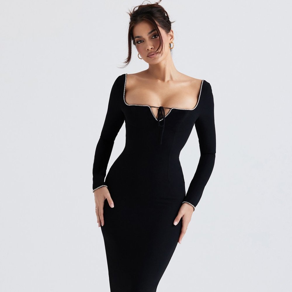 House of CB Long Sleeve Dress
